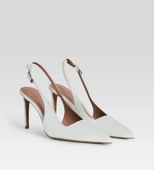 Evelyn Satin Slingback